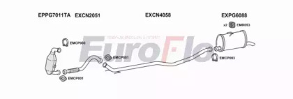 Система выпуска ОГ EuroFlo CNBERM16D 6004B